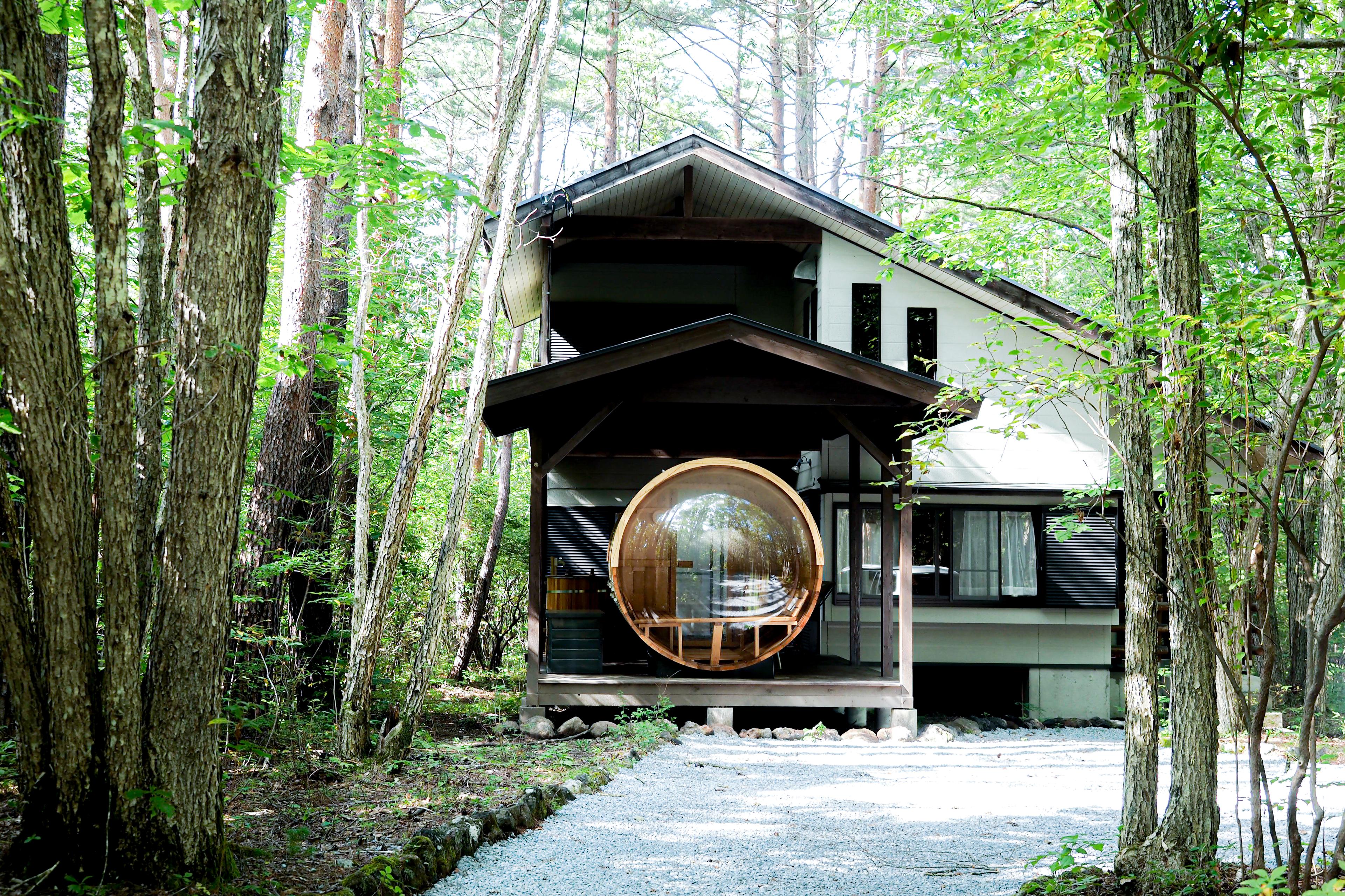 北軽井沢 プライベートサウナ付き貸別荘 THE FOREST SAUNA 外観